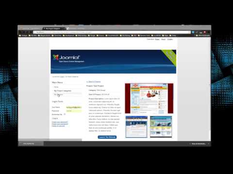 My Sites - Joomla 2.5 Component Setup
